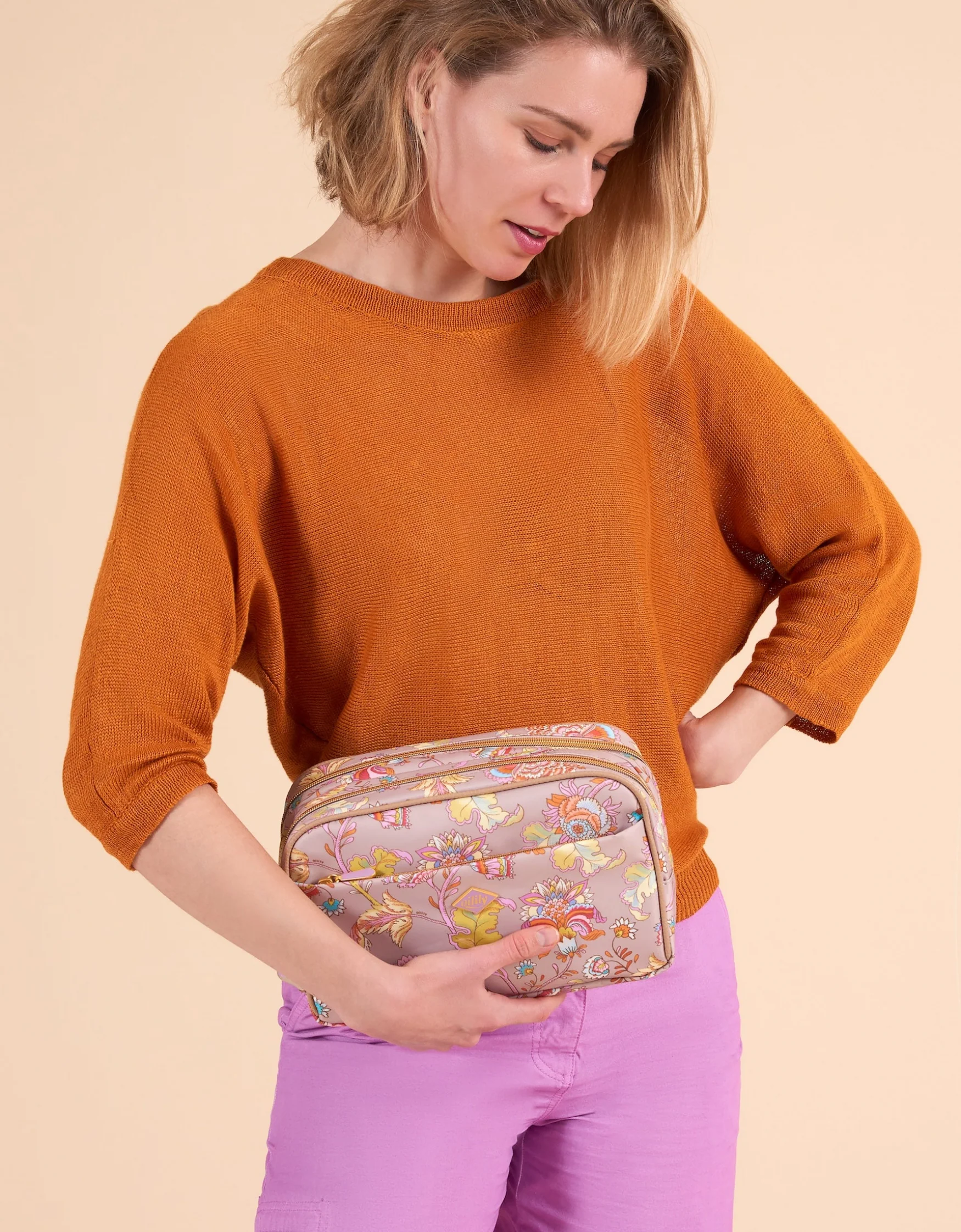 Chloe Pocket Cosmetic Bag