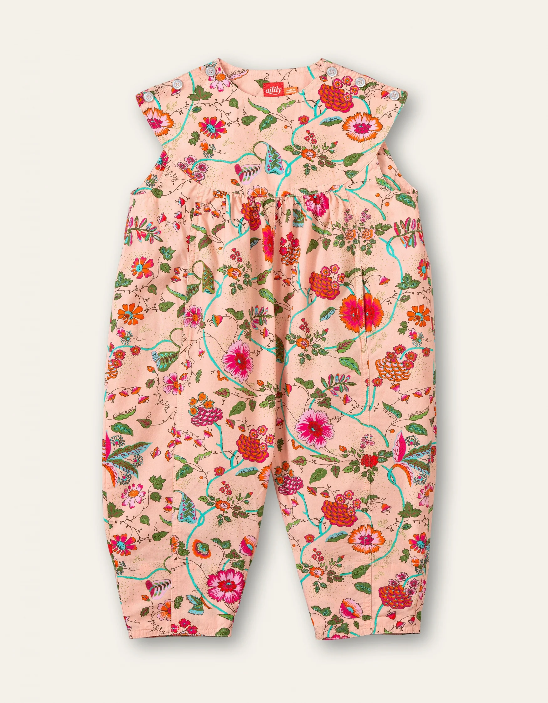 Peacock onesie