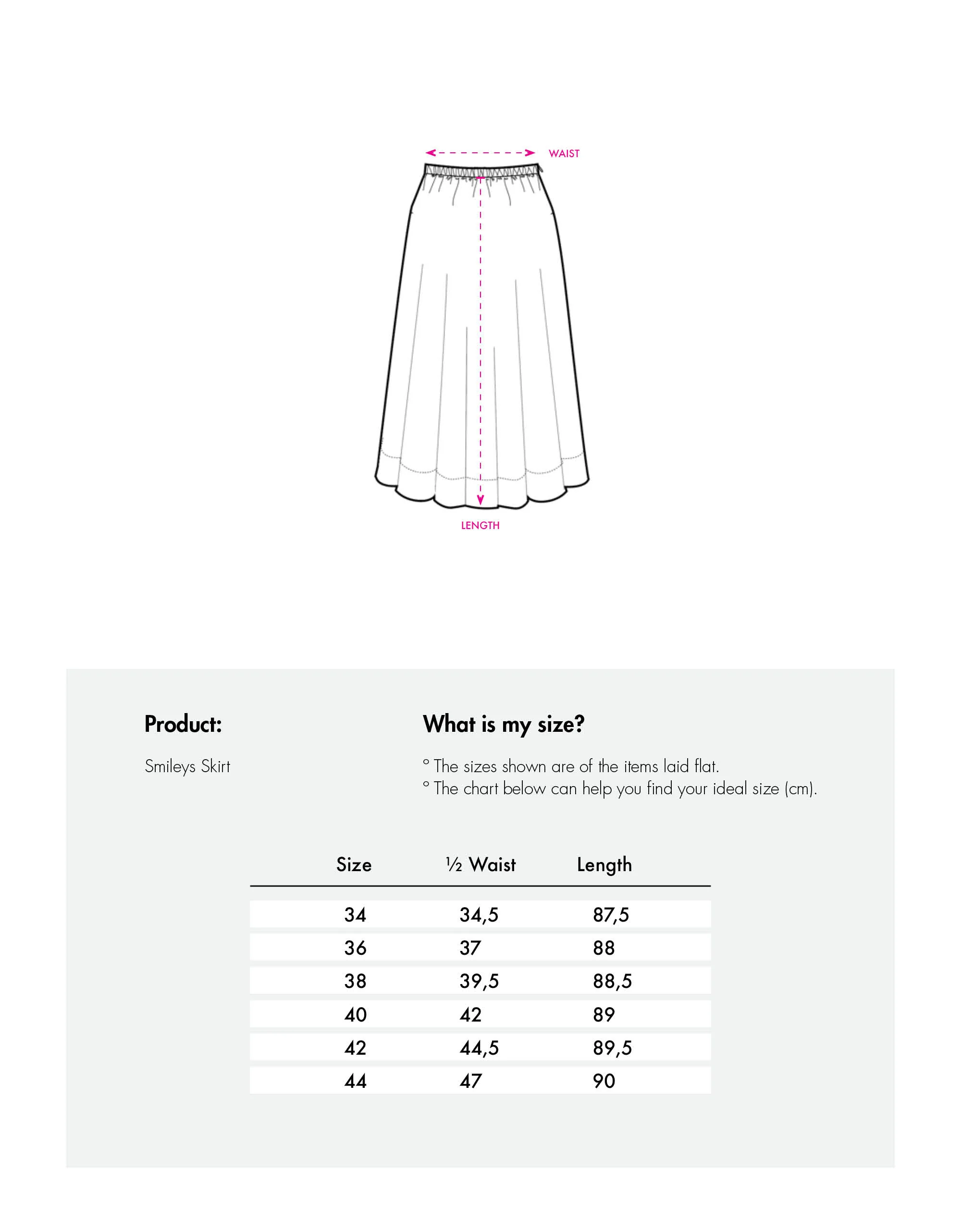 Smileys Skirt