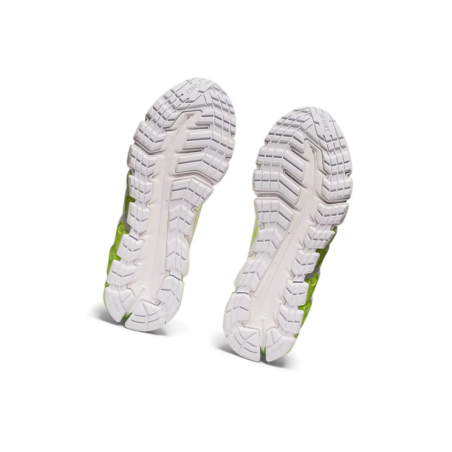 White / Hazard Green Women's Asics GEL-QUANTUM 180 Sneakers | US94732WK - Asics Outlet Sale