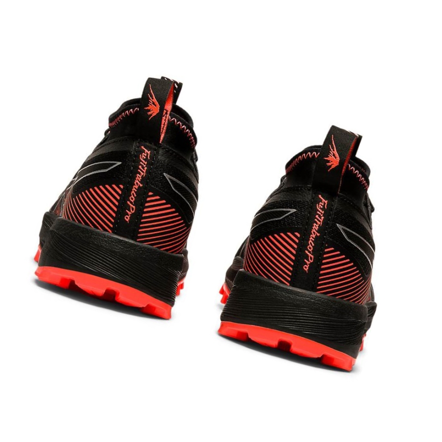 Black Women's Asics FUJITRABUCO PRO Trail Running Shoes | US47518MH - Asics Outlet Sale