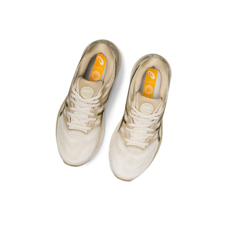 Cream Women's Asics GEL-NIMBUS 23 EARTH DAY Running Shoes | US58379DX - Asics Outlet Sale