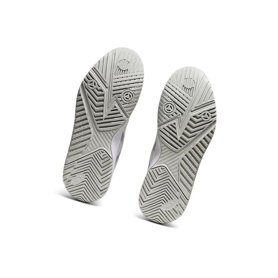 White / Pure Silver Women's Asics GEL-CHALLENGER 13 Tennis Shoes | US28347VN - Asics Outlet Sale