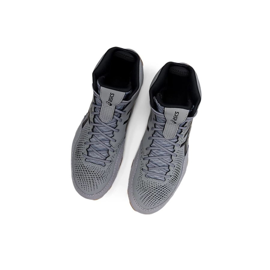 Sheet Rock / Black Men's Asics DAN GABLE EVO 2 Wrestling Shoes | US18072PK - Asics Outlet Sale