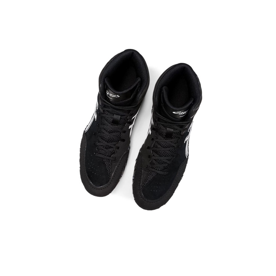 Black / White Men's Asics AGGRESSOR 5 Wrestling Shoes | US63857PK - Asics Outlet Sale