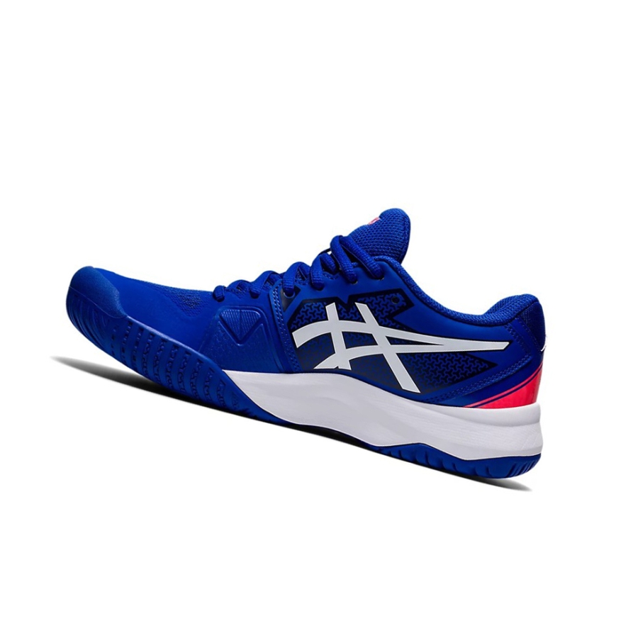 Blue / White Women's Asics GEL-CHALLENGER 13 Tennis Shoes | US62735KR - Asics Outlet Sale