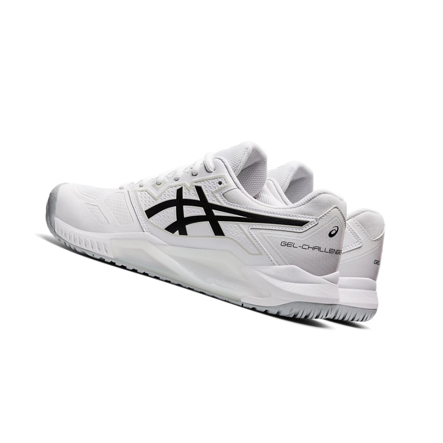 White / Black Men's Asics GEL-CHALLENGER 13 Tennis Shoes | US56831YQ - Asics Outlet Sale