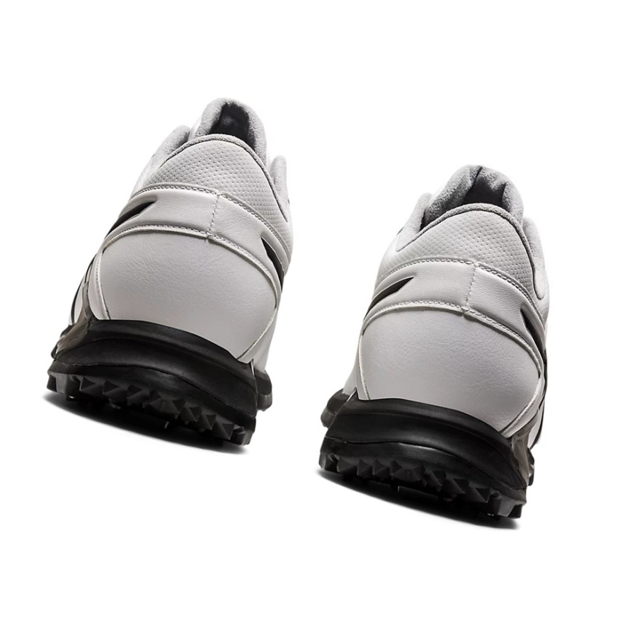 White / Black Men's Asics GEL-ACE PRO M Golf Shoes | US58096MY - Asics Outlet Sale