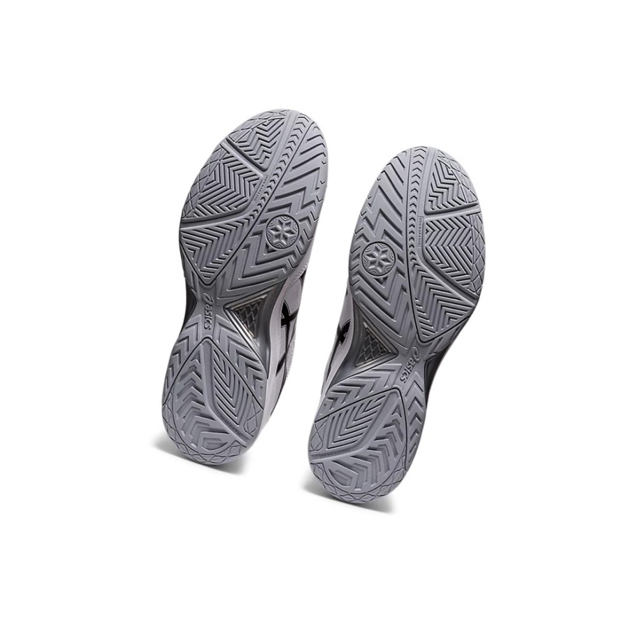 White / Black Men's Asics GEL-DEDICATE 7 Tennis Shoes | US16452GF - Asics Outlet Sale