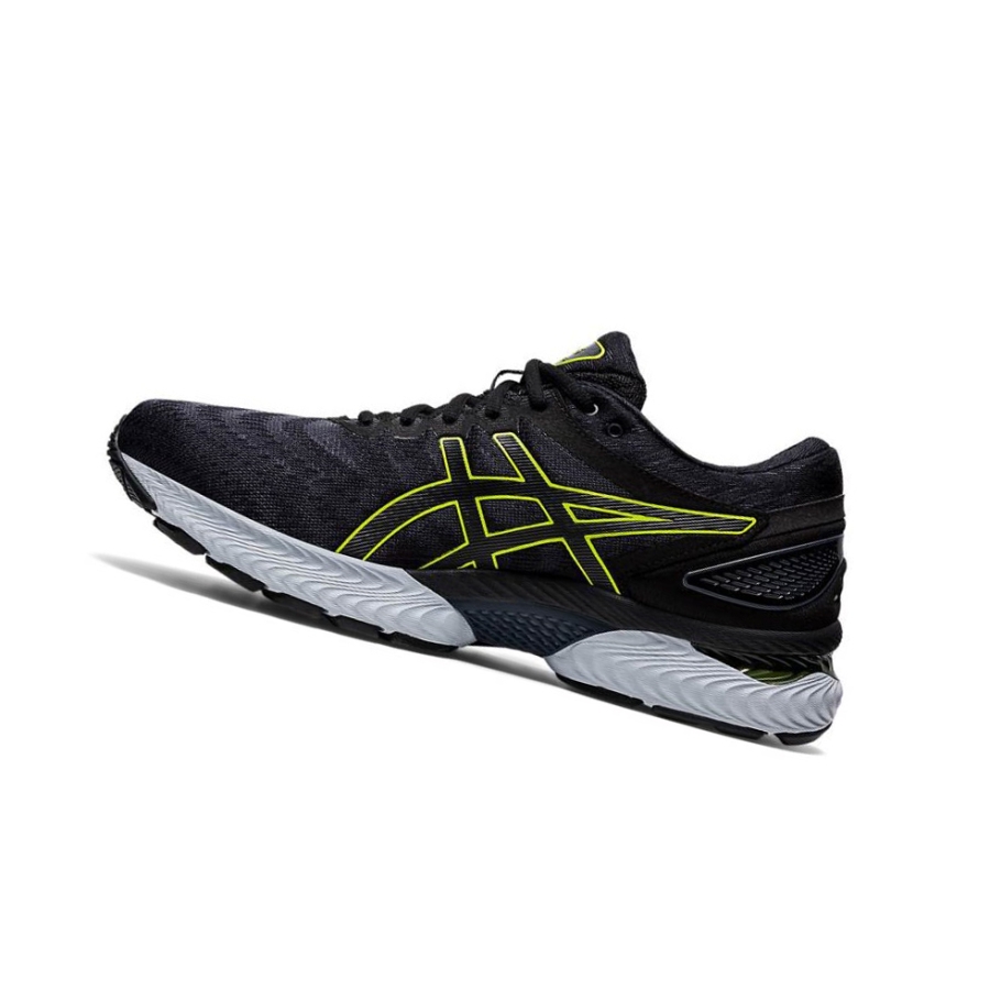 Black Men's Asics GEL-NIMBUS 22 Running Shoes | US86531FE - Asics Outlet Sale