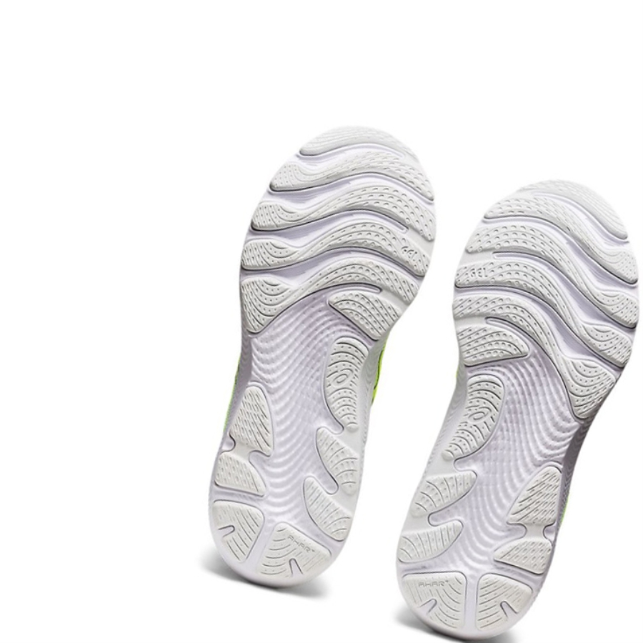 Safety Yellow / Velvet Pine Women's Asics GEL-CUMULUS 24 Running Shoes | US06732JF - Asics Outlet Sale