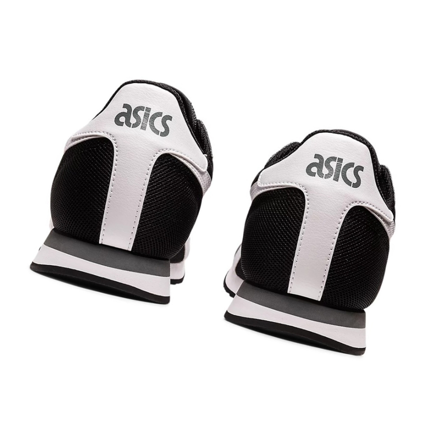 Black / White Men's Asics TIGER RUNNER Sneakers | US97520VS - Asics Outlet Sale
