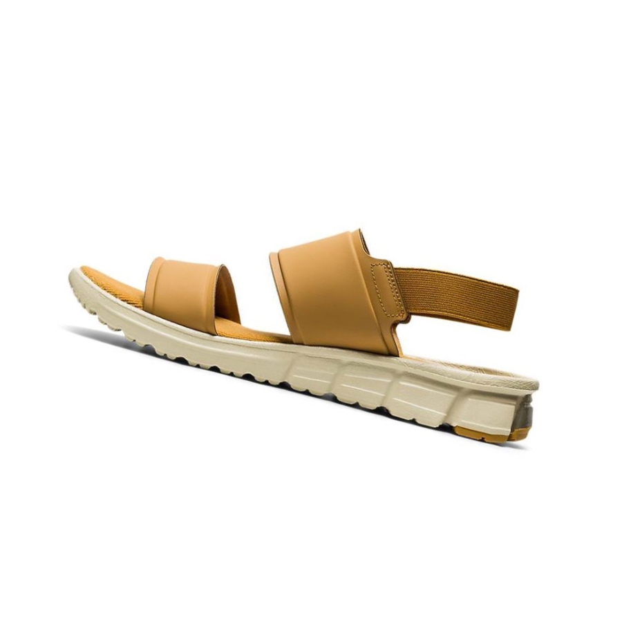 Brown Men's Asics GEL-QUANTUM 90 SD FO Sandals | US57291AZ - Asics Outlet Sale