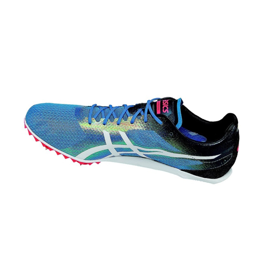 Jet Blue / White / Dark Slate Women's Asics COSMORACER MD Track Shoes | US67095PO - Asics Outlet Sale