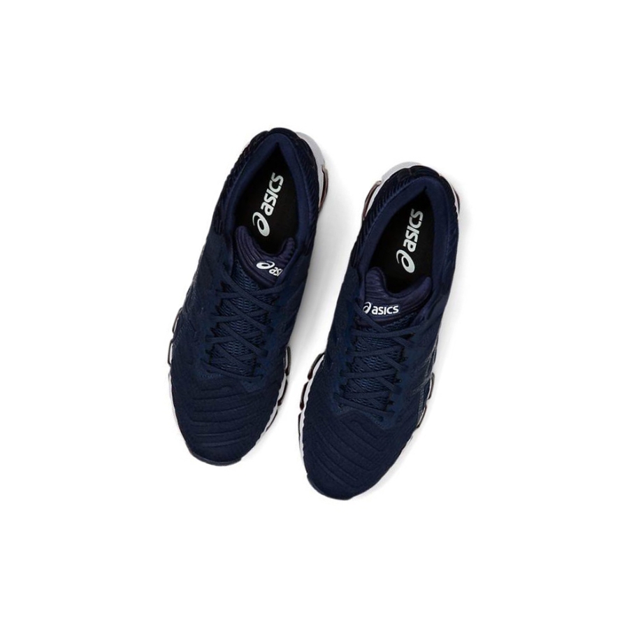 Navy Men's Asics GEL-QUANTUM 360 5 Sneakers | US42870KF - Asics Outlet Sale