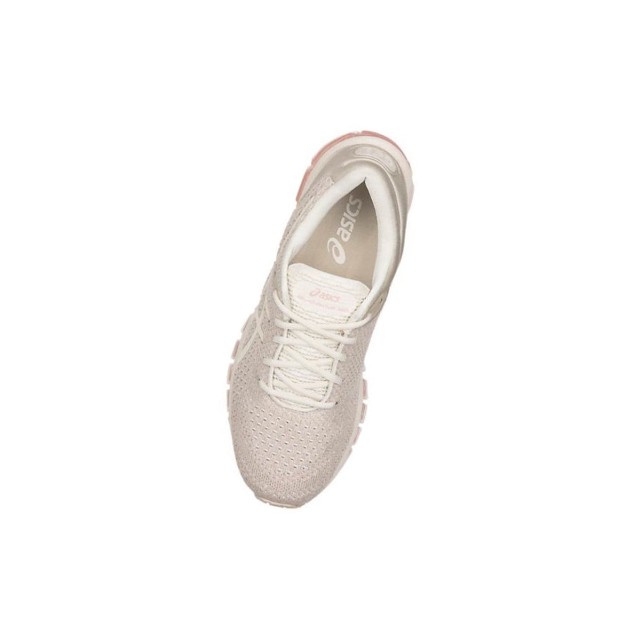 Beige Women's Asics GEL-Quantum 360 Kni Sneakers | US46791FJ - Asics Outlet Sale