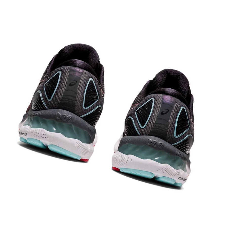 Black Men's Asics GEL-NIMBUS 23 Wide Running Shoes | US35941LV - Asics Outlet Sale