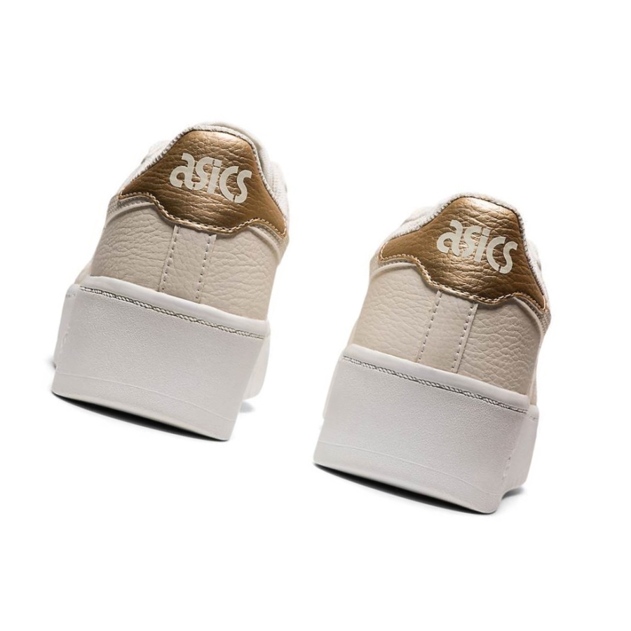Cream Women's Asics JAPAN S PF Sneakers | US63918TG - Asics Outlet Sale