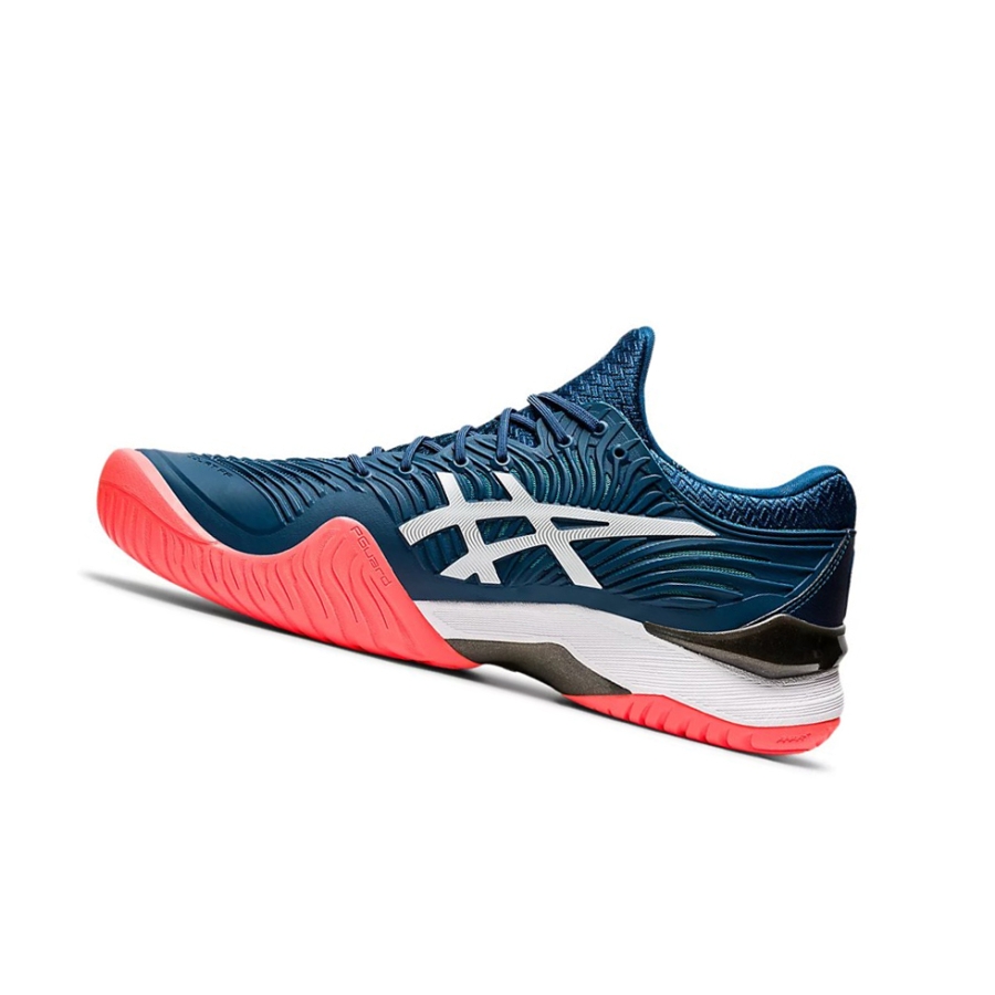 Blue / White Men's Asics COURT FF 2 Tennis Shoes | US58396FJ - Asics Outlet Sale