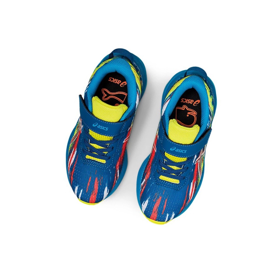 Reborn Blue / Sour Yuzu Kids' Asics PRE NOOSA TRI 13 PS Running Shoes | US96201BM - Asics Outlet Sale