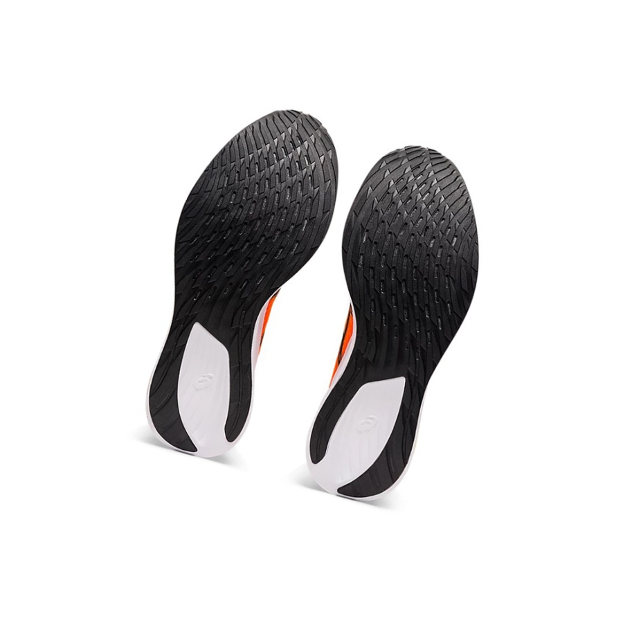 Shocking Orange / Black Men's Asics MAGIC SPEED Running Shoes | US20648FX - Asics Outlet Sale