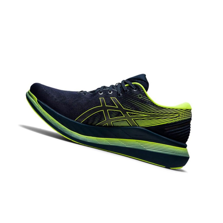 Navy Men's Asics GLIDERIDE 2 LITE-SHOW Running Shoes | US40268HN - Asics Outlet Sale