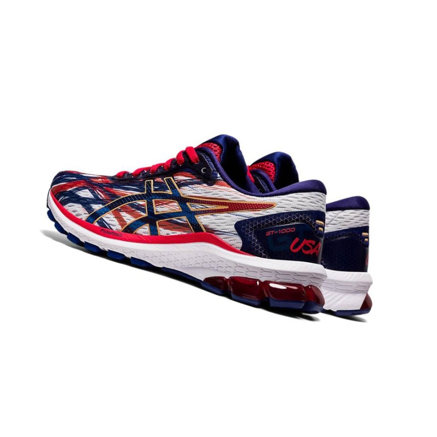 White Women's Asics GT-1000 9 Running Shoes | US32689IP - Asics Outlet Sale