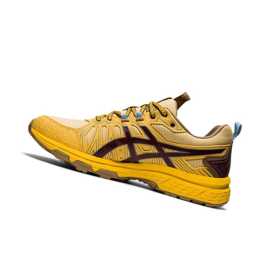 Yellow Men's Asics HN1-S GEL-VENTURE 7 Sneakers | US36587BO - Asics Outlet Sale