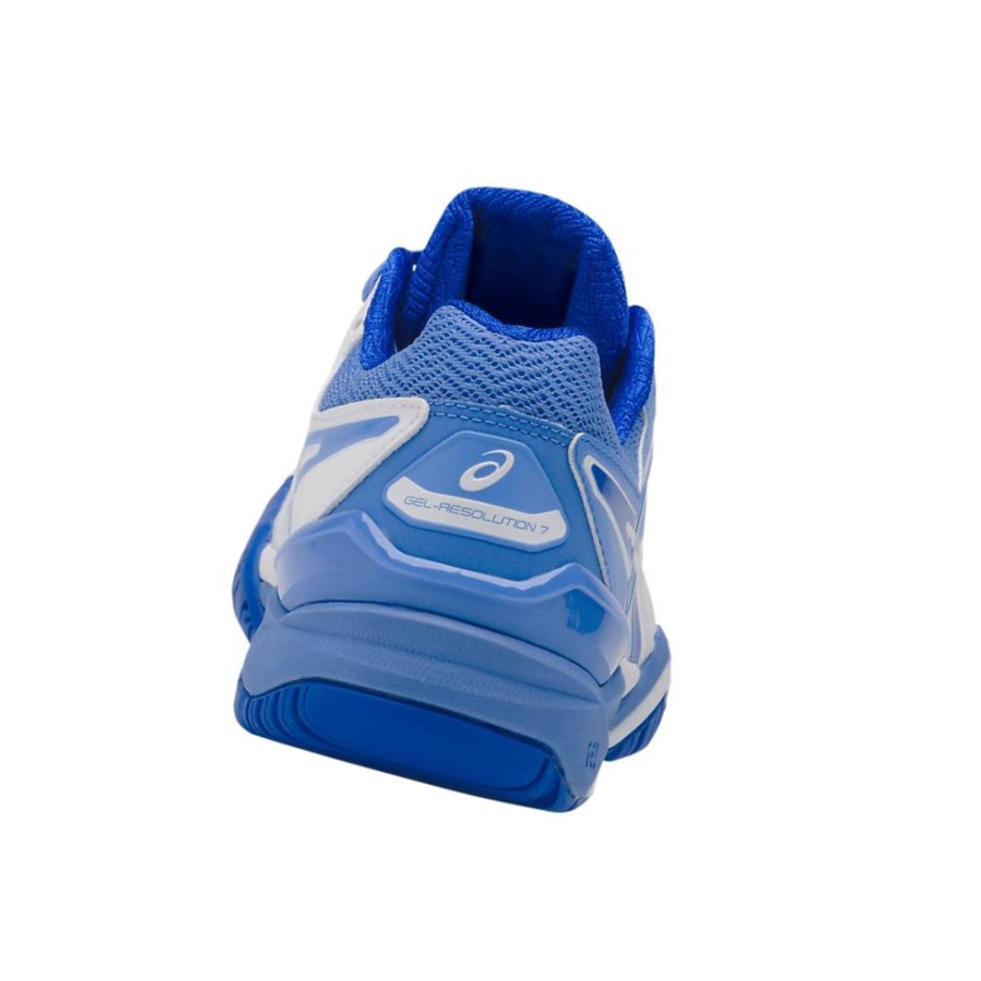 White Women's Asics GEL-RESOLUTION 7 Tennis Shoes | US10876LW - Asics Outlet Sale