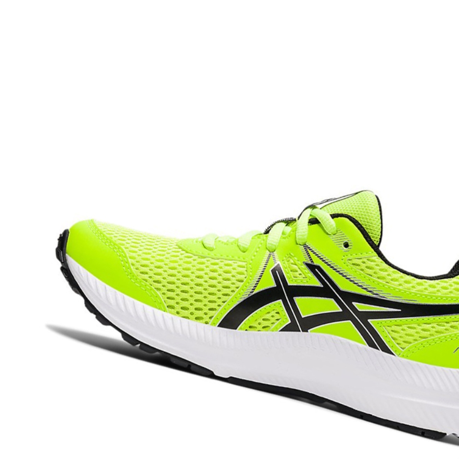 Hazard Green / Black Kids' Asics CONTEND 7 GS Running Shoes | US79130ML - Asics Outlet Sale