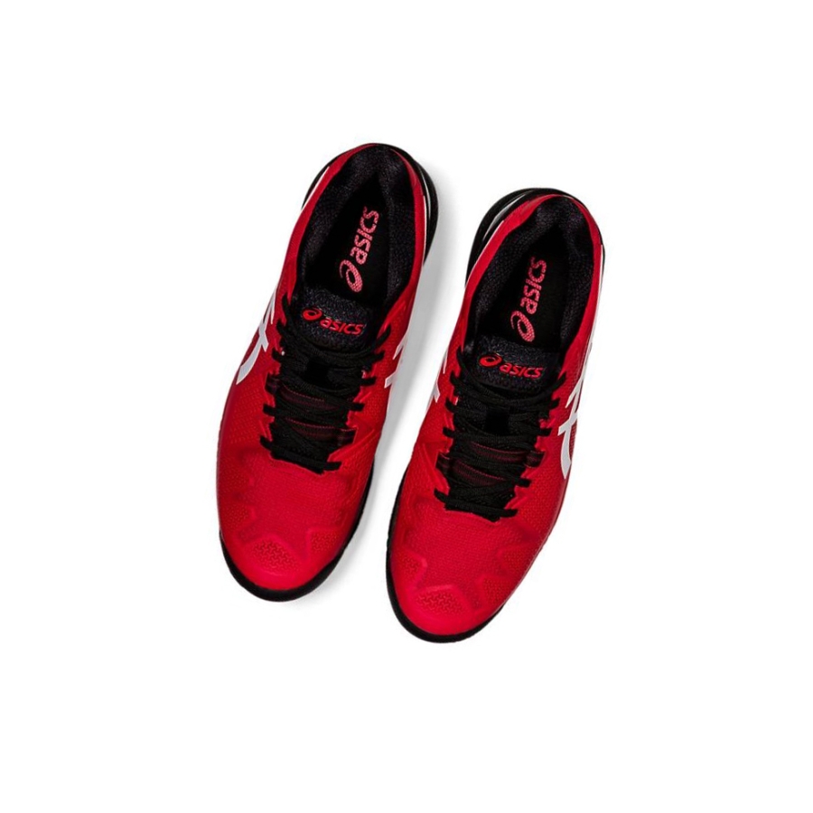 Red Men's Asics GEL-RESOLUTION 8 Tennis Shoes | US87495DT - Asics Outlet Sale