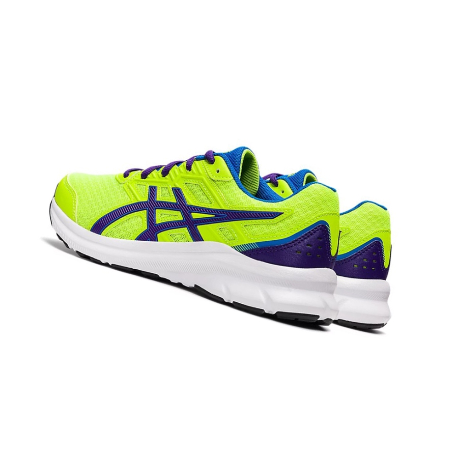 Hazard Green / Gentry Purple Kids' Asics JOLT 3 GS Running Shoes | US31527RT - Asics Outlet Sale