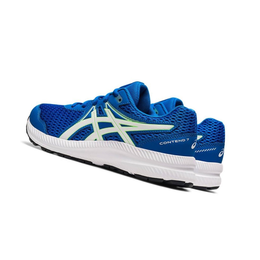 Blue Kids' Asics CONTEND 7 GS Running Shoes | US60427OL - Asics Outlet Sale