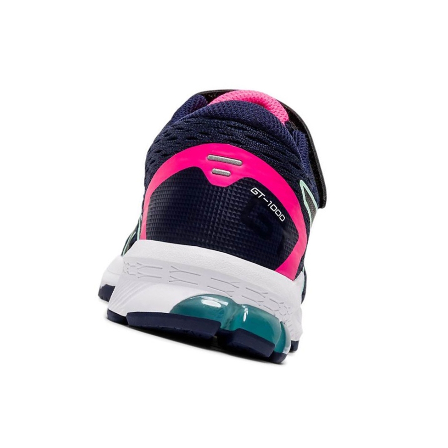 Navy Kids' Asics GT-1000 9 GS Running Shoes | US46175UV - Asics Outlet Sale