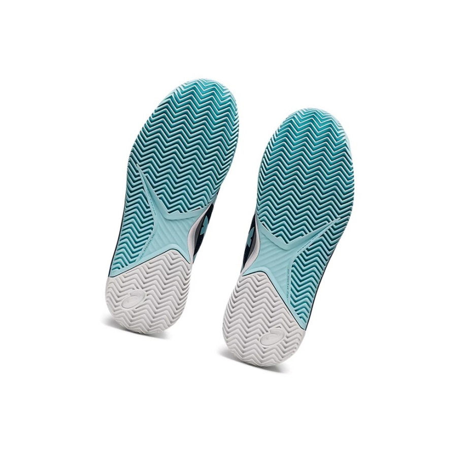 Light Indigo / Clear Blue Women's Asics GEL-RESOLUTION 8 CLAY Tennis Shoes | US25839SK - Asics Outlet Sale