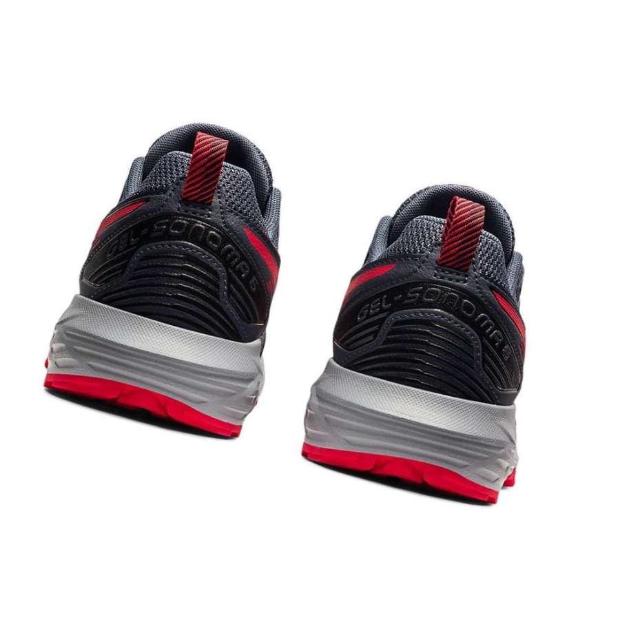 Grey Men's Asics GEL-SONOMA 6 Trail Running Shoes | US58403HJ - Asics Outlet Sale