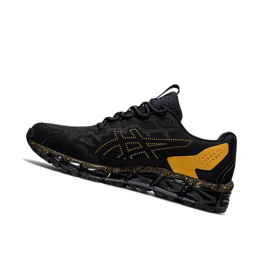 Black Men's Asics GEL-QUANTUM 360 6 Sneakers | US34071PK - Asics Outlet Sale