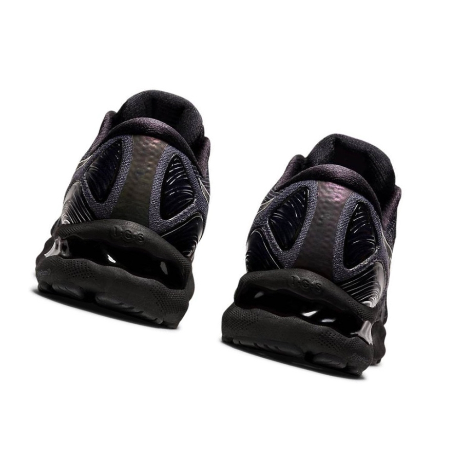 Black Men's Asics GEL-NIMBUS 23 Extra Wide Running Shoes | US97316CB - Asics Outlet Sale