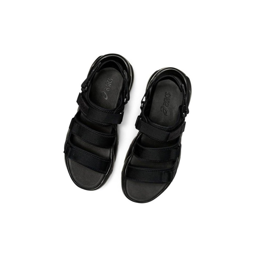 Black Men's Asics GEL-BONDAL Sandals | US58629QF - Asics Outlet Sale