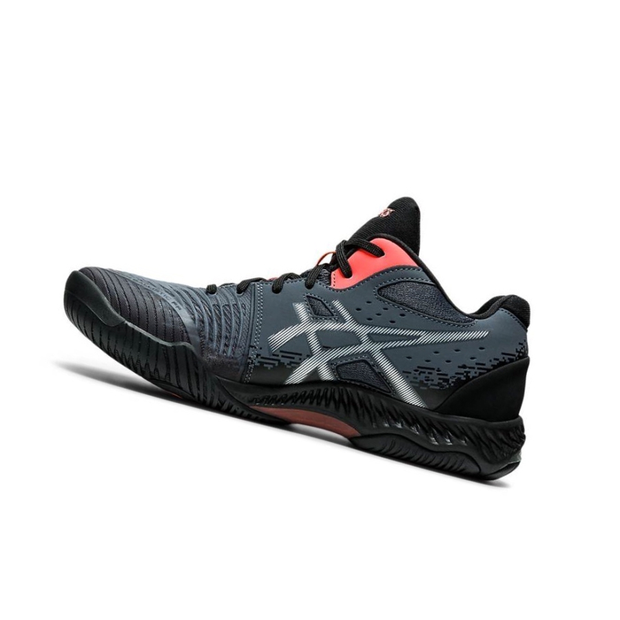 Black Men's Asics NETBURNER BALLISTIC FF 2 Volleyball Shoes | US61520LO - Asics Outlet Sale
