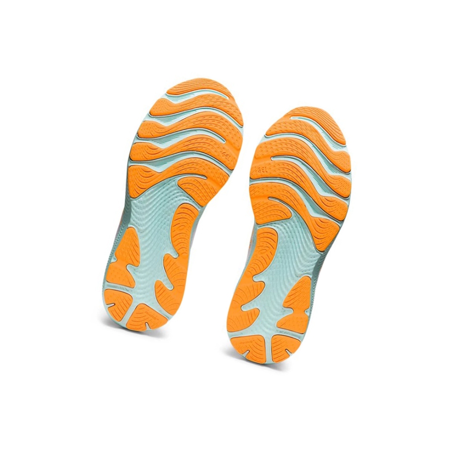 White / Orange Women's Asics GEL-CUMULUS 24 Running Shoes | US23948TF - Asics Outlet Sale