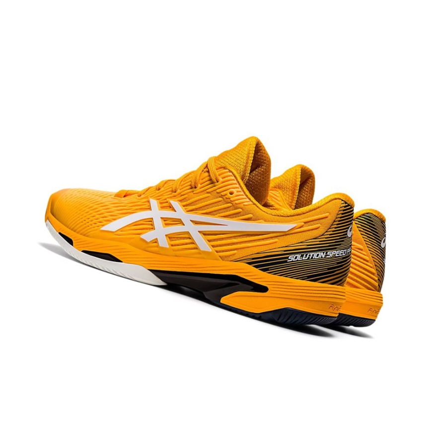 Amber / White Men's Asics SOLUTION SPEED FF 2 Tennis Shoes | US86253DI - Asics Outlet Sale