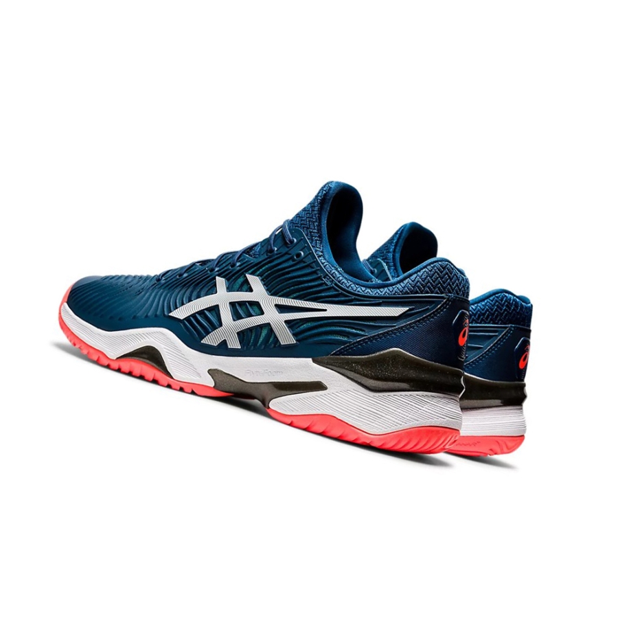 Blue / White Men's Asics COURT FF 2 Tennis Shoes | US58396FJ - Asics Outlet Sale
