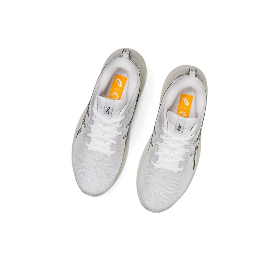 White / Black Women's Asics GEL-NIMBUS LITE 3 Running Shoes | US32674YR - Asics Outlet Sale