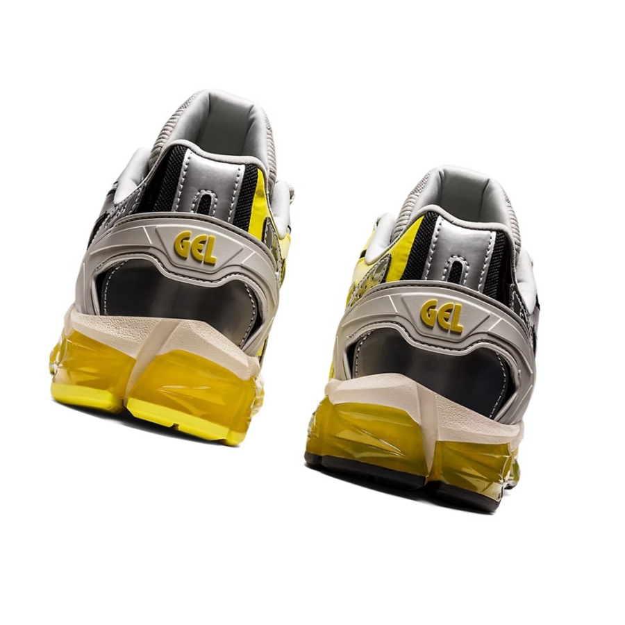 Pure Silver / Sour Yuzu Men's Asics GmbH x GEL-QUANTUM 360 6 Sneakers | US61435QA - Asics Outlet Sale