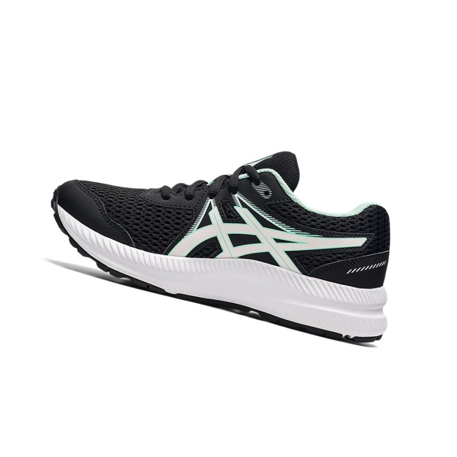 Black / Fresh Ice Kids' Asics CONTEND 7 GS Running Shoes | US71580SO - Asics Outlet Sale