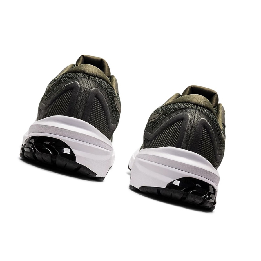 Lihcen Green / Olive Canvas Men's Asics GT-1000 11 Running Shoes | US98502IP - Asics Outlet Sale