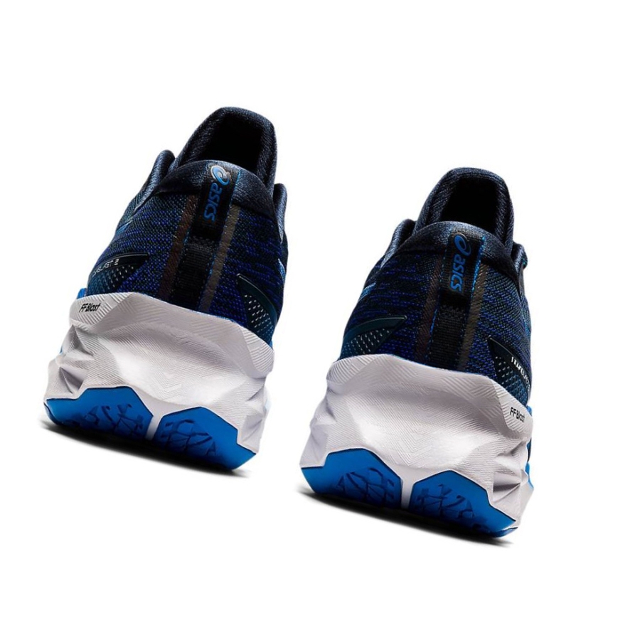 Navy Men's Asics NOVABLAST 2 Running Shoes | US14980UI - Asics Outlet Sale