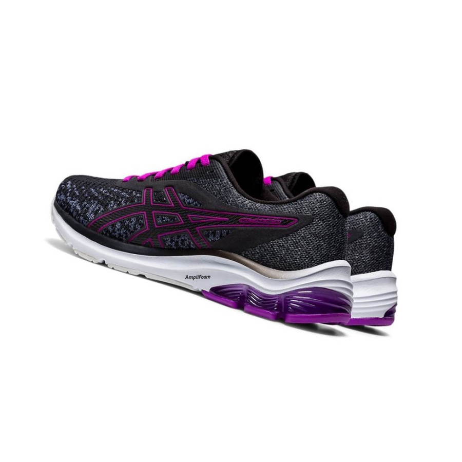 Black Women's Asics GEL-PULSE 12 MK Running Shoes | US14756HO - Asics Outlet Sale