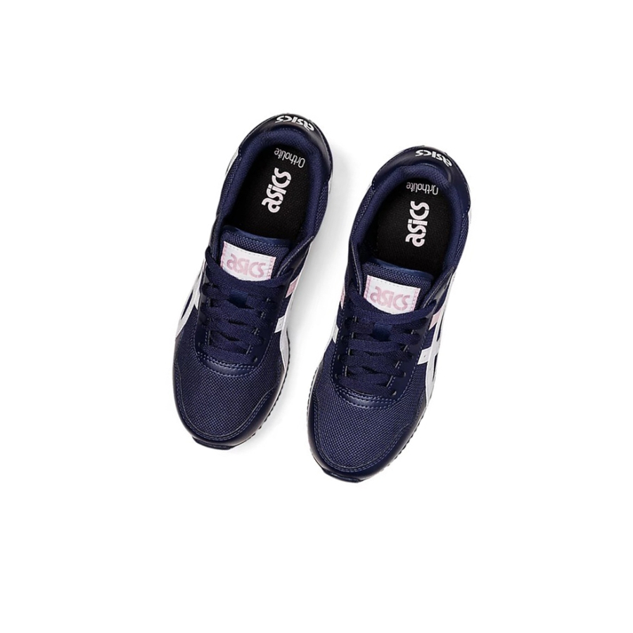 Peacoat / White Women's Asics TIGER RUNNER Sneakers | US60918FQ - Asics Outlet Sale